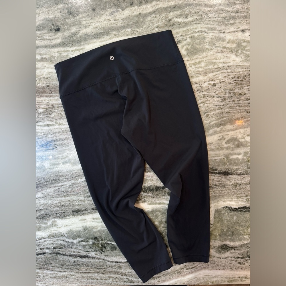 Lululemon Wunder Under Crop High-Rise Legging Black 23” Size 14